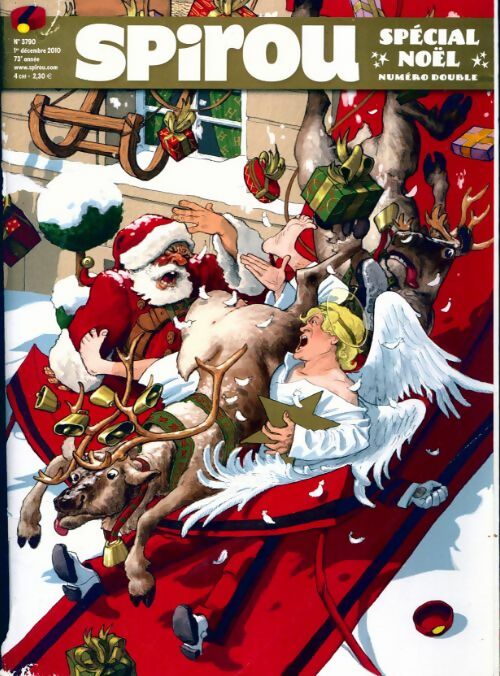 Livrenpoche : Spirou n°3790 : Spécial Noël - Collectif - Livre