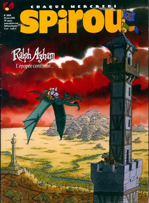 Livrenpoche : Spirou n°3806 : Ralph Azham, l'épopée continue... - Collectif - Livre