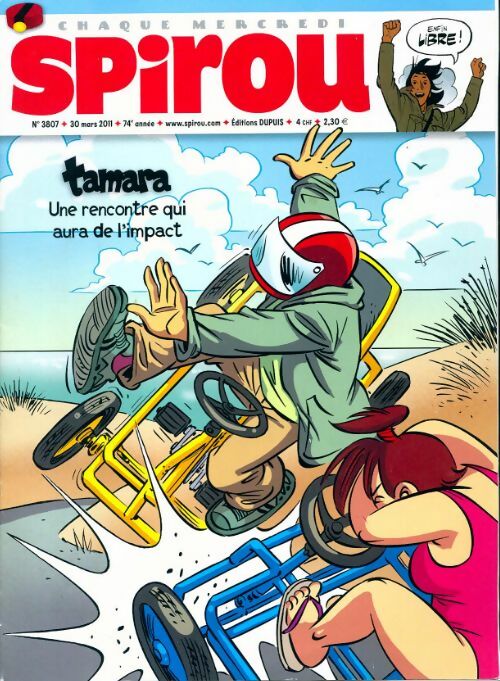 Livrenpoche : Spirou n°3807 : Tamara. Une rencontre qui aura de l'impact - Collectif - Livre