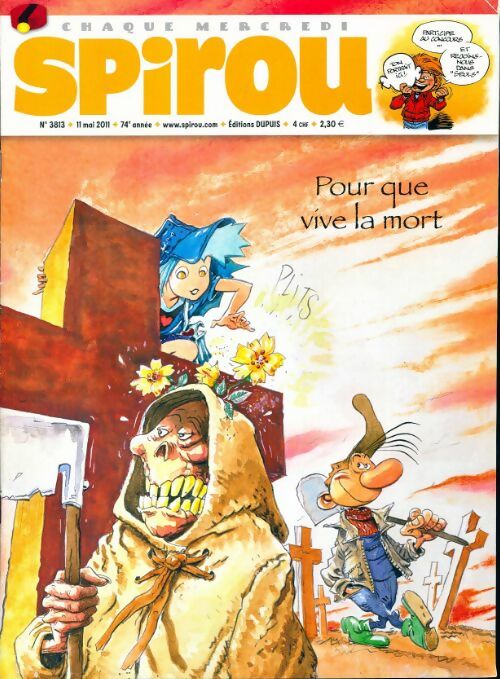 Livrenpoche : Spirou n°3813 : Pour que vive la mort - Collectif - Livre