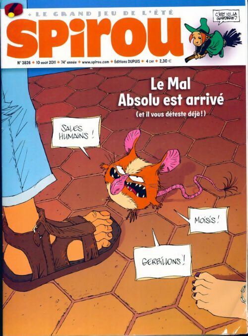 Livrenpoche : Spirou n°3826 : Le Mal Absolu est arrivé - Collectif - Livre
