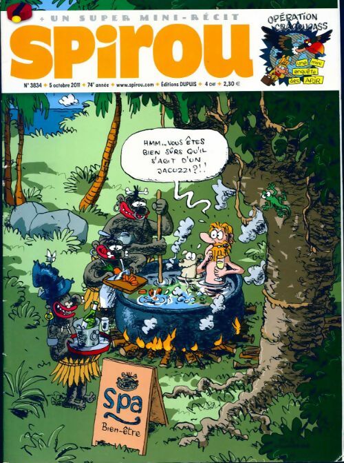 Spirou n°3834 - Collectif -  Spirou - Livre