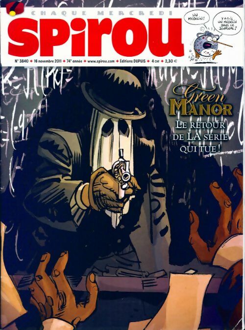 Livrenpoche : Spirou n°3840 : Green Manor - Collectif - Livre