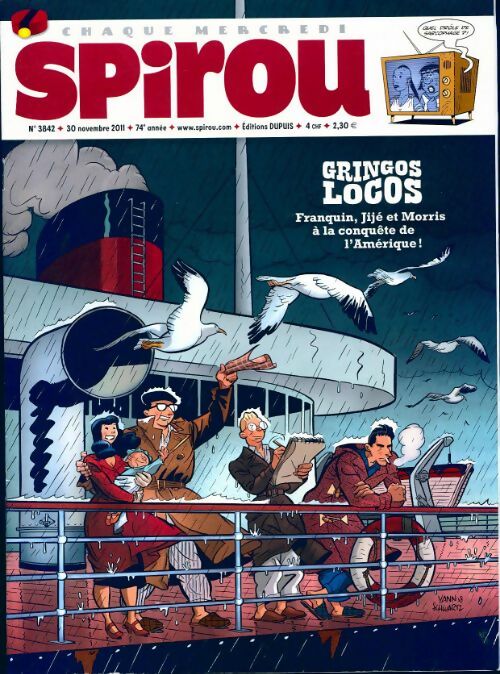 Livrenpoche : Spirou n°3842 : Gringos locos - Collectif - Livre