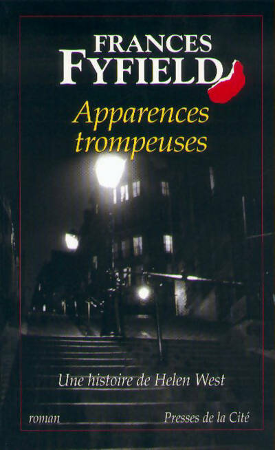 Apparences trompeuses - Frances Fyfield -  Sang d'encre - Livre
