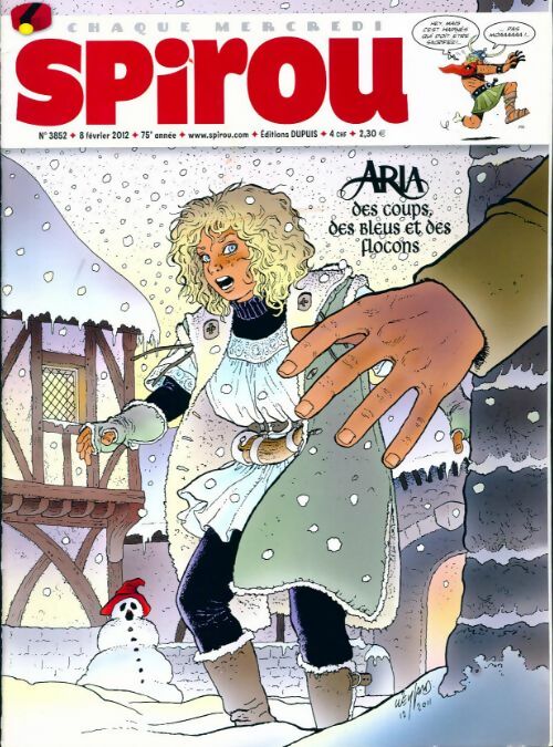 Livrenpoche : Spirou n°3852 : Aria des coups, des bleus et des flocons - Collectif - Livre
