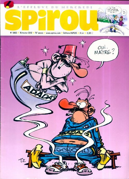 Livrenpoche : Spirou n°3853 : Oui maître ? - Collectif - Livre
