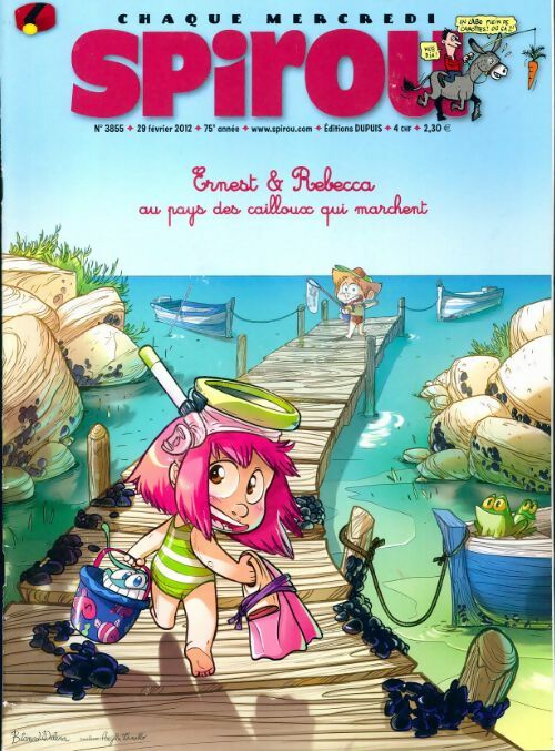 Livrenpoche : Spirou n°3855 : Ernest & Rebecca - Collectif - Livre