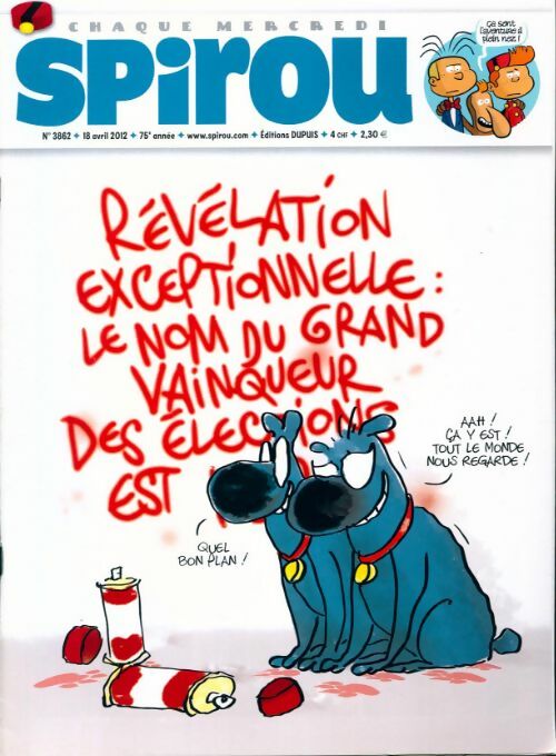 Livrenpoche : Spirou n°3862 : Révélation exceptionnelle - Collectif - Livre