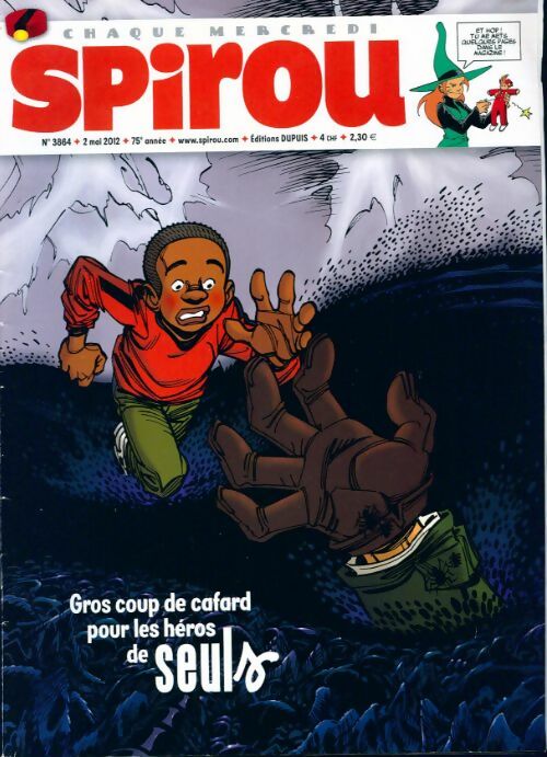 Livrenpoche : Spirou n°3864 : Gros coup de cafard pour les héros de Seuls - Collectif - Livre