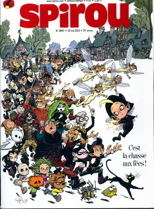 Livrenpoche : Spirou n°3867 : C'est la chasse aux fées ! - Collectif - Livre