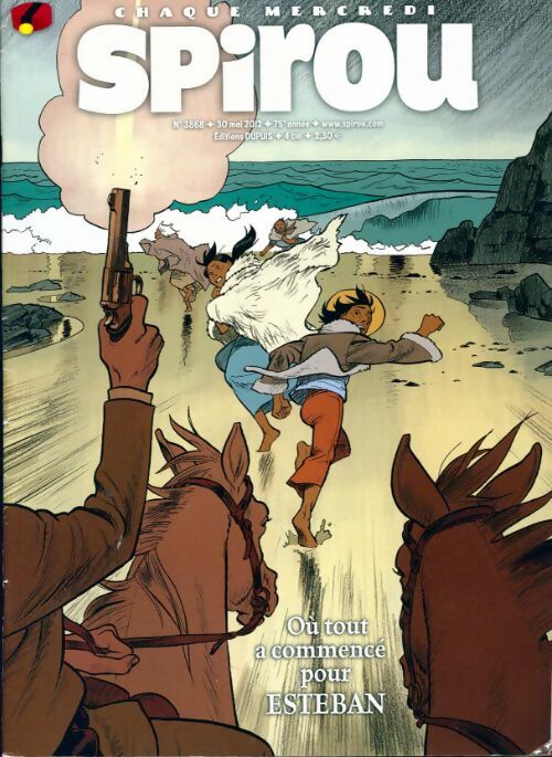 Livrenpoche : Spirou n°3868 : Où tout a commencé pour Esteban - Collectif - Livre