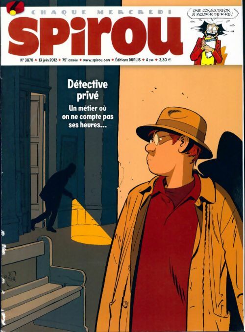 Livrenpoche : Spirou n°3870 : Détective privé - Collectif - Livre
