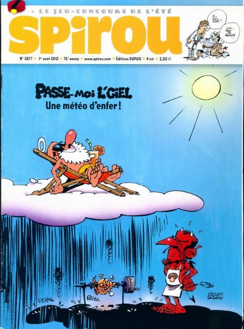 Livrenpoche : Spirou n°3877 : Passe-moi l'ciel - Collectif - Livre
