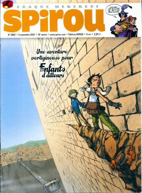 Livrenpoche : Spirou n°3882 : Une aventure vertigineuse pour les Enfants d'ailleurs - Collectif - Livre