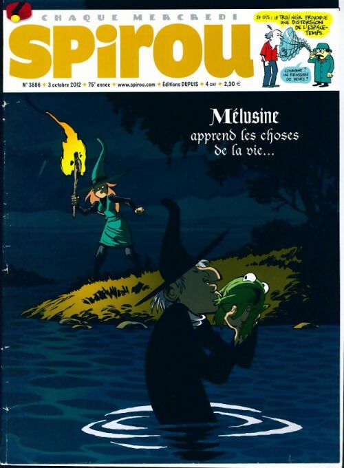 Livrenpoche : Spirou n°3886 : Mélusine apprend les choses de la vie - Collectif - Livre