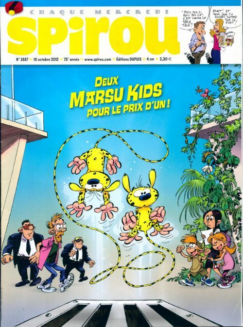 Livrenpoche : Spirou n°3887 : Deux Marsu Kids pour le prix d'un ! - Collectif - Livre