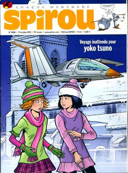 Livrenpoche : Spirou n°3888 : Voyage inattendu pour Yoko Tsuno - Collectif - Livre