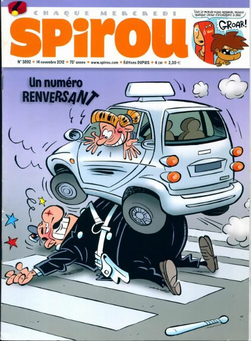 Livrenpoche : Spirou n°3892 : Un numéro renversant - Collectif - Livre