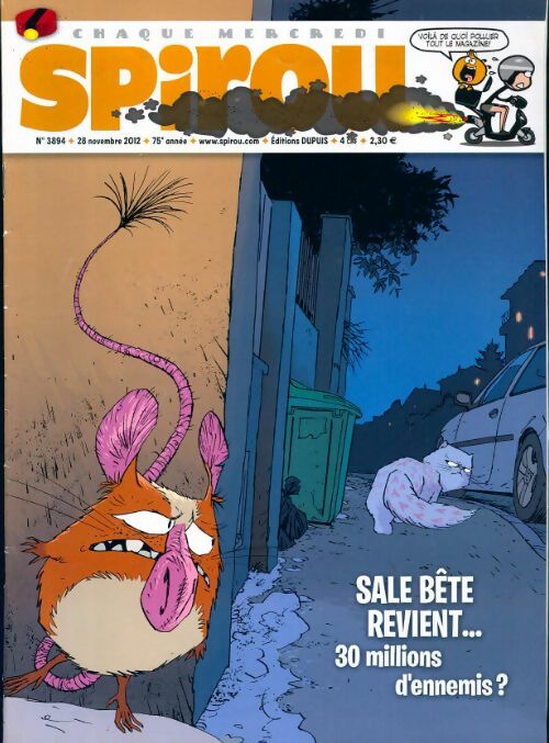 Livrenpoche : Spirou n°3894 : Sale bête revient... - Collectif - Livre