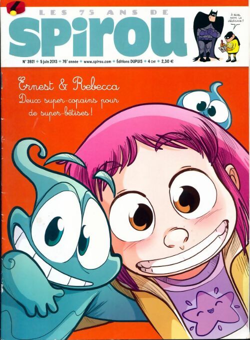 Livrenpoche : Spirou n°3921 : Ernest & Rebecca - Collectif - Livre
