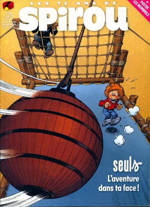 Livrenpoche : Spirou n°3930 : Seuls, l'aventure dans ta face ! - Collectif - Livre
