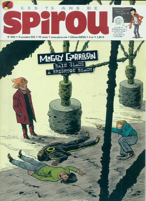 Livrenpoche : Spirou n°3943 : Maggy Garrisson - Collectif - Livre