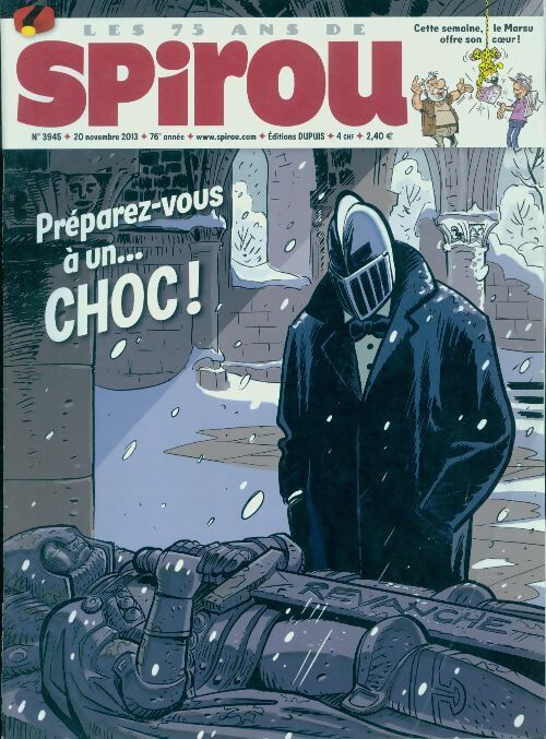 Livrenpoche : Spirou n°3945 : Préparez-vous à un... choc ! - Collectif - Livre