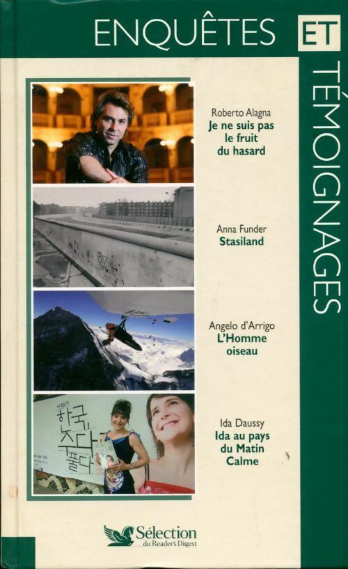 Livrenpoche : Je ne suis pas le fruit du hasard / stasiland / l'homme oiseau / Ida au pays du matin calme - Collectif - Livre