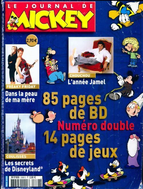Livrenpoche : Le journal de Mickey n°2688-2689 - Collectif - Livre