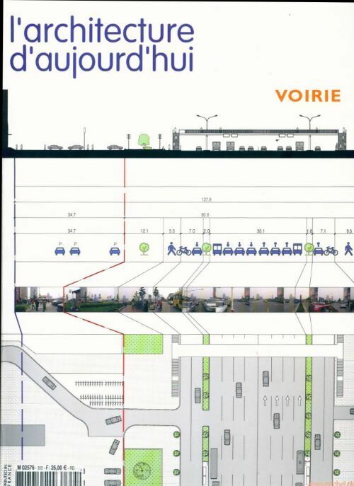 Livrenpoche : L'architecture d'aujourd'hui n°355 : Voirie - Collectif - Livre