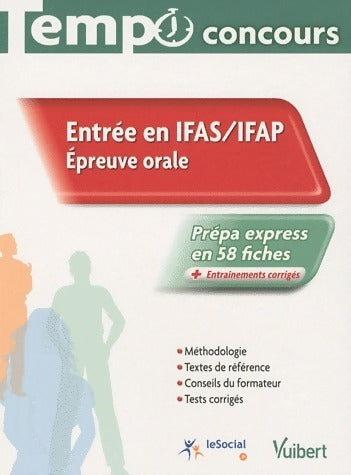 Livrenpoche : Entrée IFAS/IFAP : Epreuves orale - Gwenaëlle Taloc - Livre
