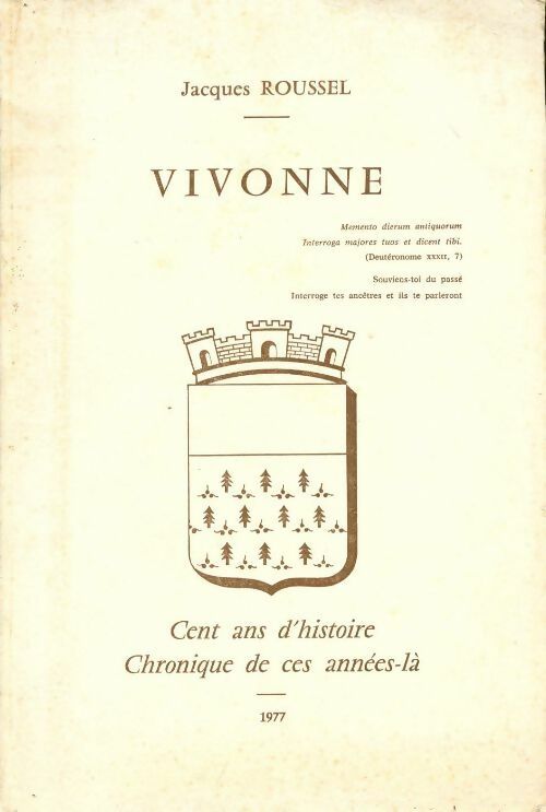 Livrenpoche : Vivonne - Jacques Roussel - Livre