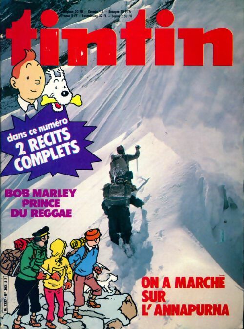 Livrenpoche : Tintin n°302 : On a marché sur l'Annapurna - Collectif - Livre