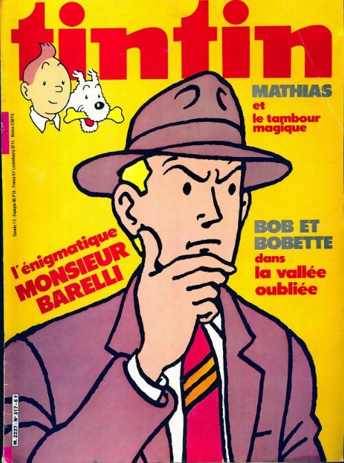 Livrenpoche : Tintin n°317 : L'énigmatique Monsieur Barelli - Collectif - Livre