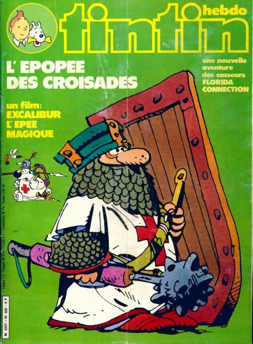 Tintin n°322 : L'épopée des croisades - Collectif -  Tintin (revue) - Livre