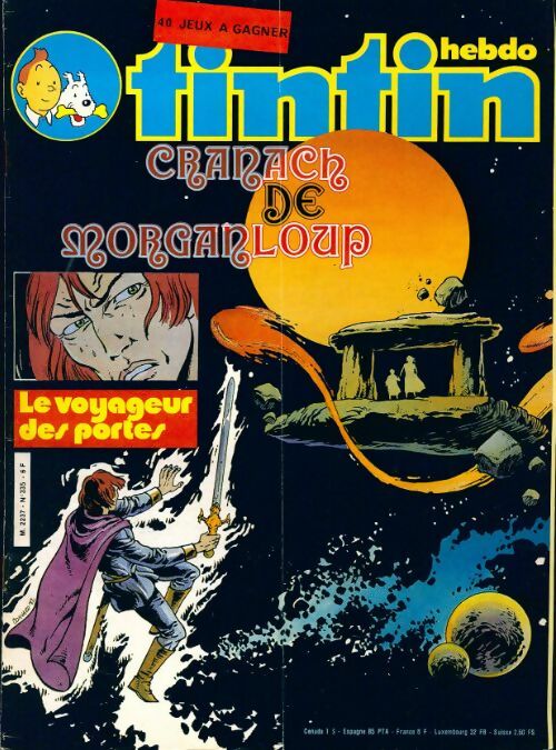 Livrenpoche : Tintin n°335 : Cranach de Morganloup - Collectif - Livre