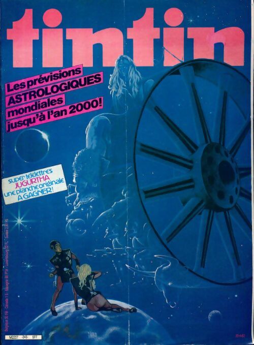 Livrenpoche : Tintin n°345 : Les prévisions astrologiques mondiales - Collectif - Livre