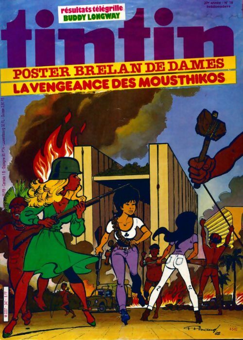 Livrenpoche : Tintin n°347 : La vengeance des mousthikos - Collectif - Livre