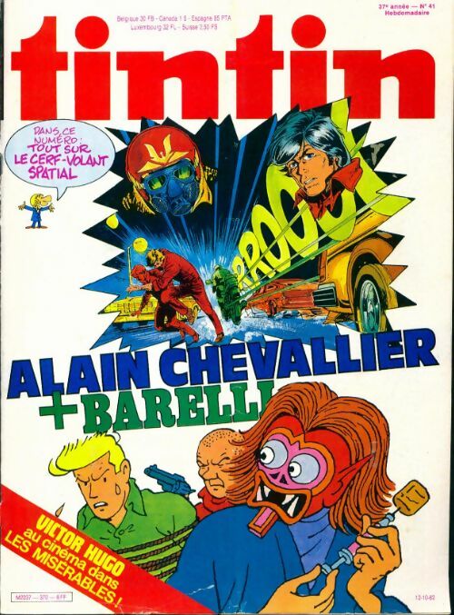 Livrenpoche : Tintin n°370 : Alain Chevallier + Barelli - Collectif - Livre