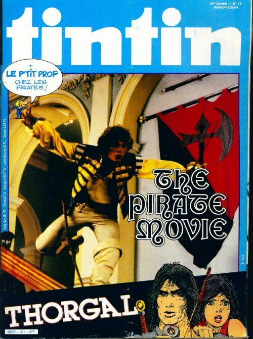 Livrenpoche : Tintin n°371 : The pirate movie - Collectif - Livre