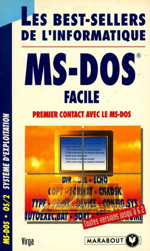 Livrenpoche : MS-Dos facile - Ilya Virgatchik - Livre