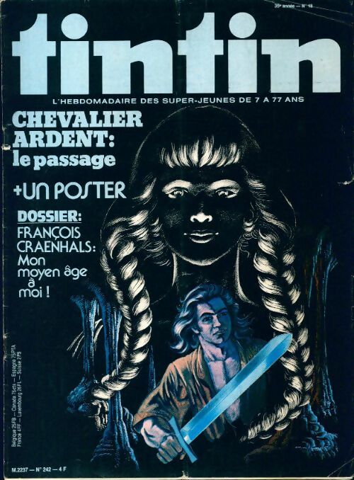 Livrenpoche : Tintin n°242 : Chevalier Ardent : Le passage - Collectif - Livre