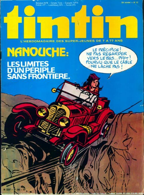 Livrenpoche : Tintin n°246 : Nanouche - Collectif - Livre