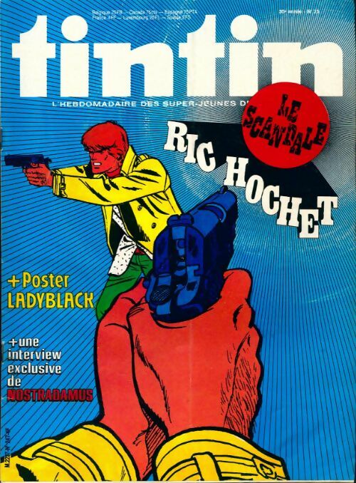 Livrenpoche : Tintin n°247 : Ric Hochet - Collectif - Livre