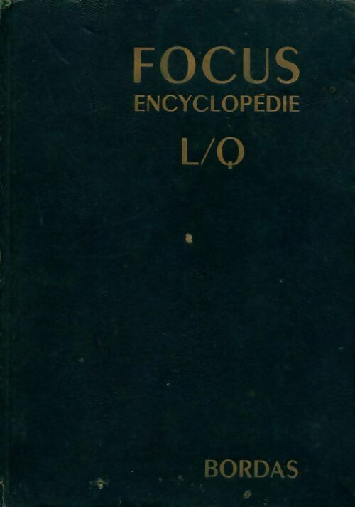 Livrenpoche : Encyclopédie L/Q  - Collectif - Livre