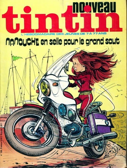 Livrenpoche : Tintin n°128 : Nanouche en selle pour le grand saut - Collectif - Livre