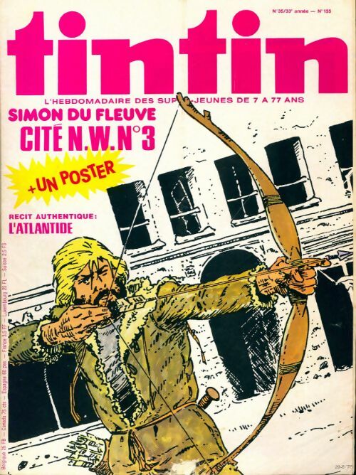 Livrenpoche : Tintin n°155 : Simon du fleuve - Collectif - Livre