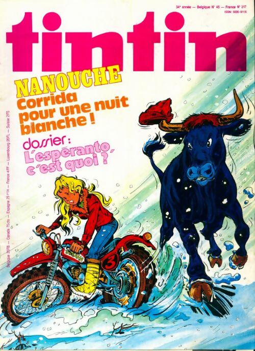 Livrenpoche : Tintin n°217 : Nanouche - Collectif - Livre