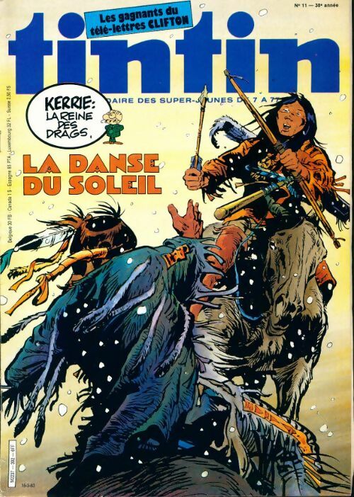 Livrenpoche : Tintin n°392 : La danse du soleil - Collectif - Livre